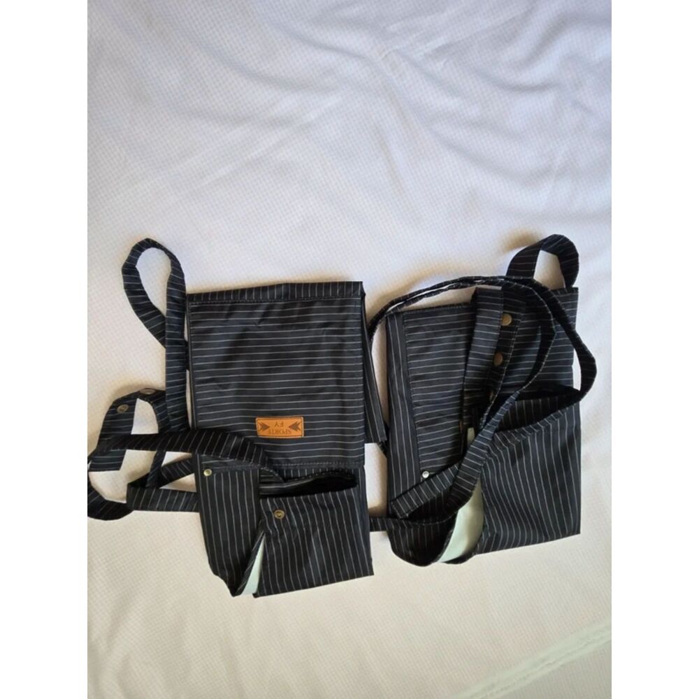 2 Pack Unisex Kitchen Aprons Adjustable Neck Strap Cooking Baking Chef Bib